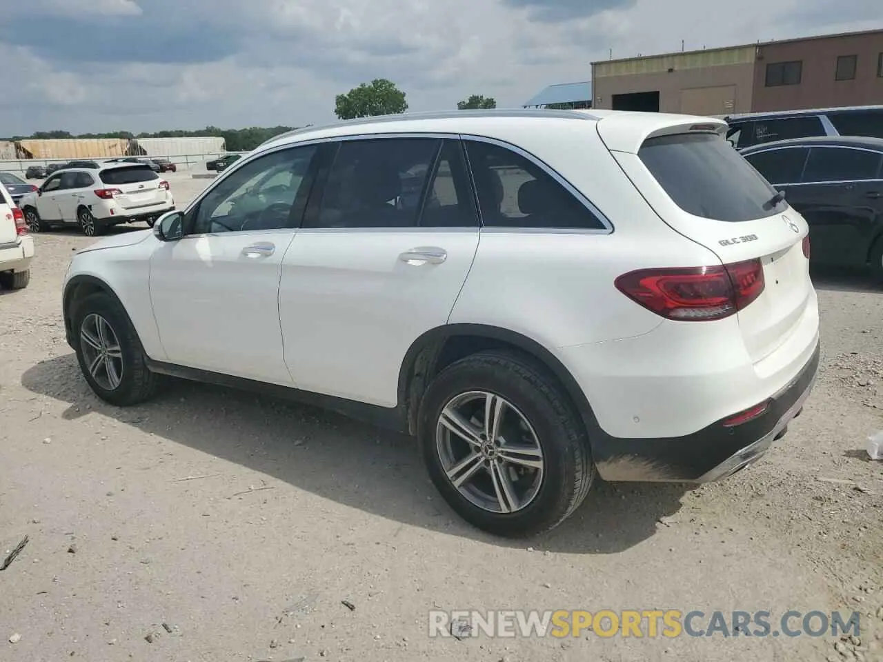 2 Фотография поврежденного автомобиля W1N0G8EB2NV394348 MERCEDES-BENZ GLC-CLASS 2022