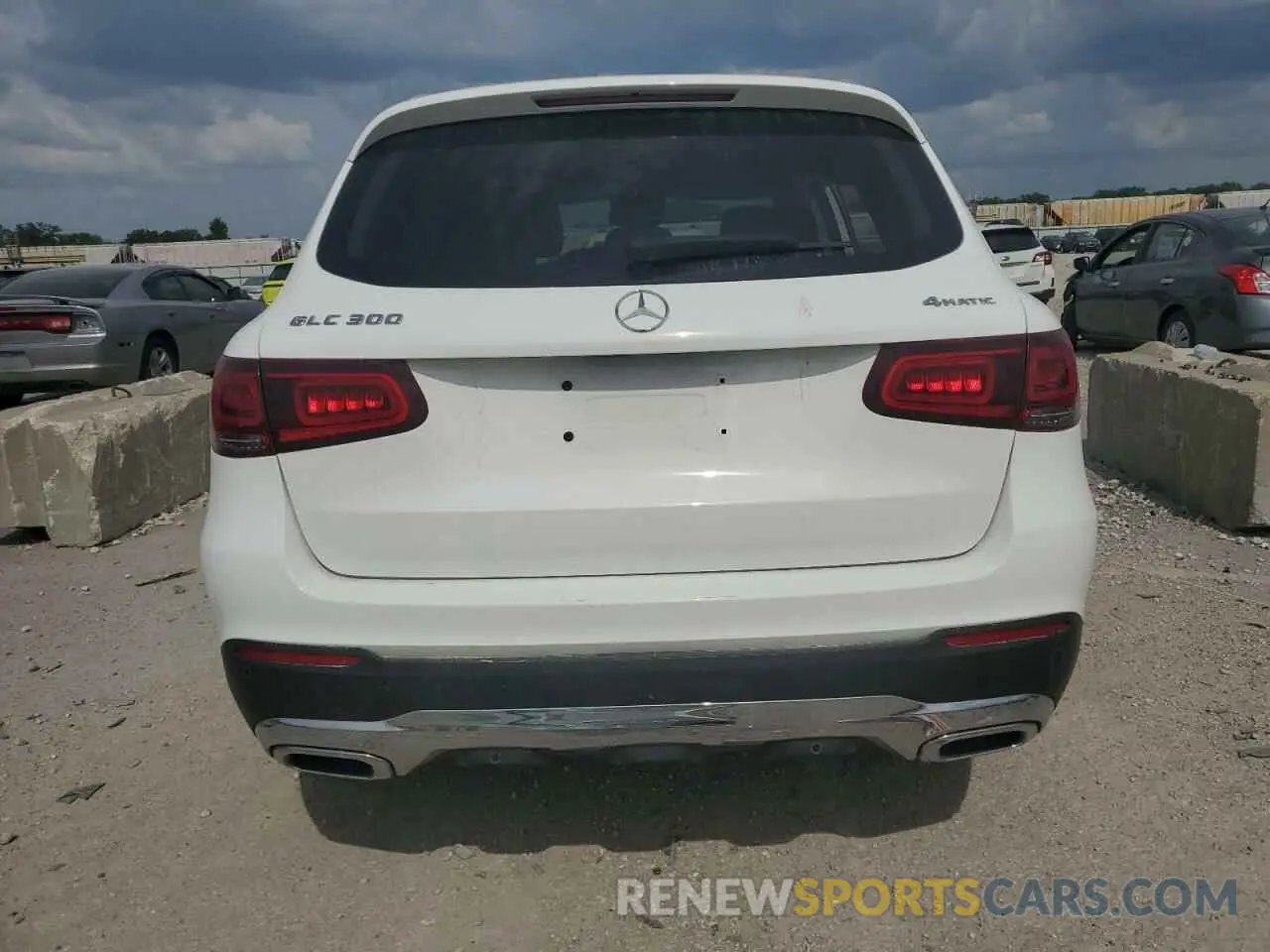 6 Фотография поврежденного автомобиля W1N0G8EB2NV394348 MERCEDES-BENZ GLC-CLASS 2022