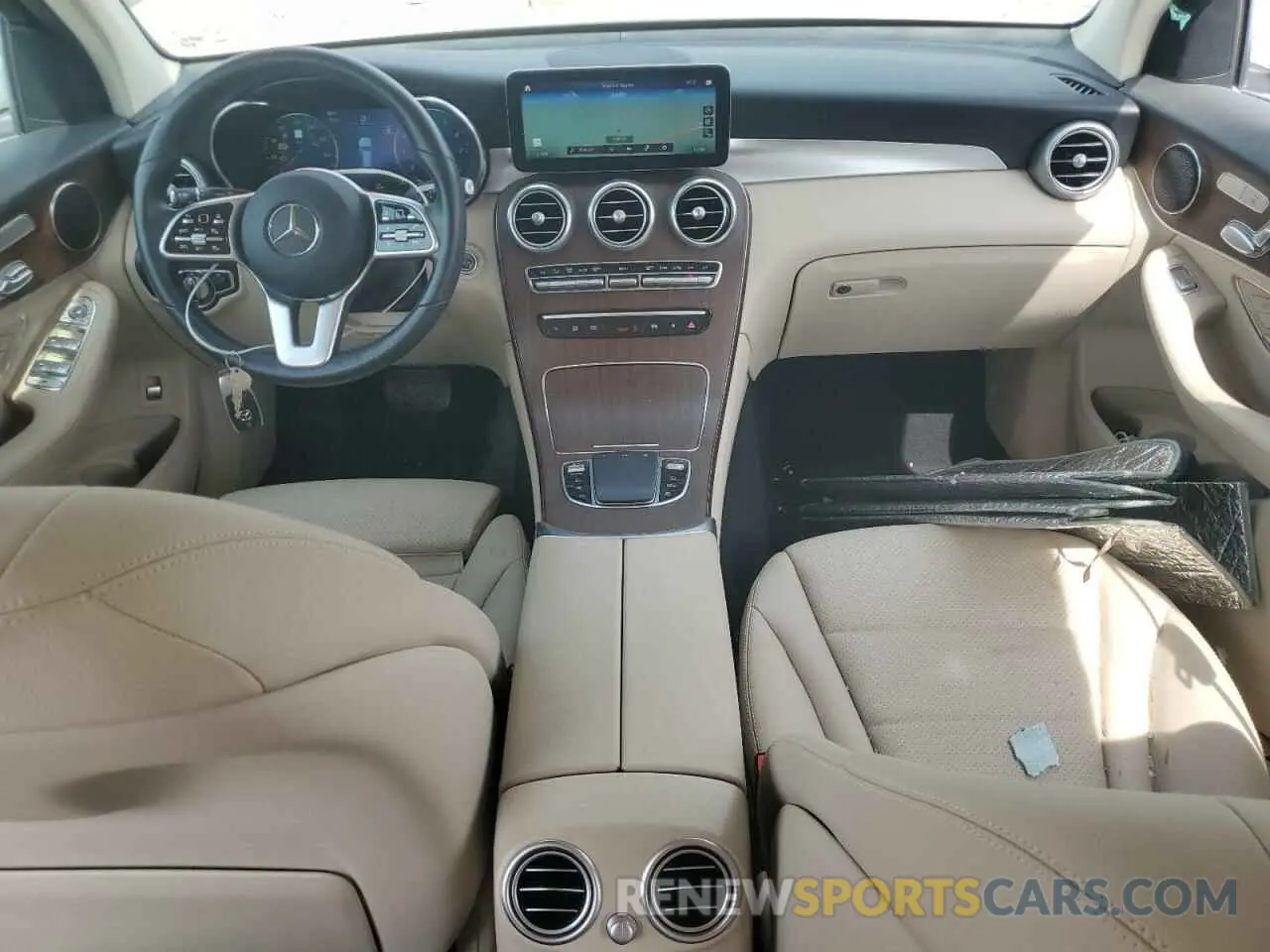 8 Фотография поврежденного автомобиля W1N0G8EB2NV394348 MERCEDES-BENZ GLC-CLASS 2022