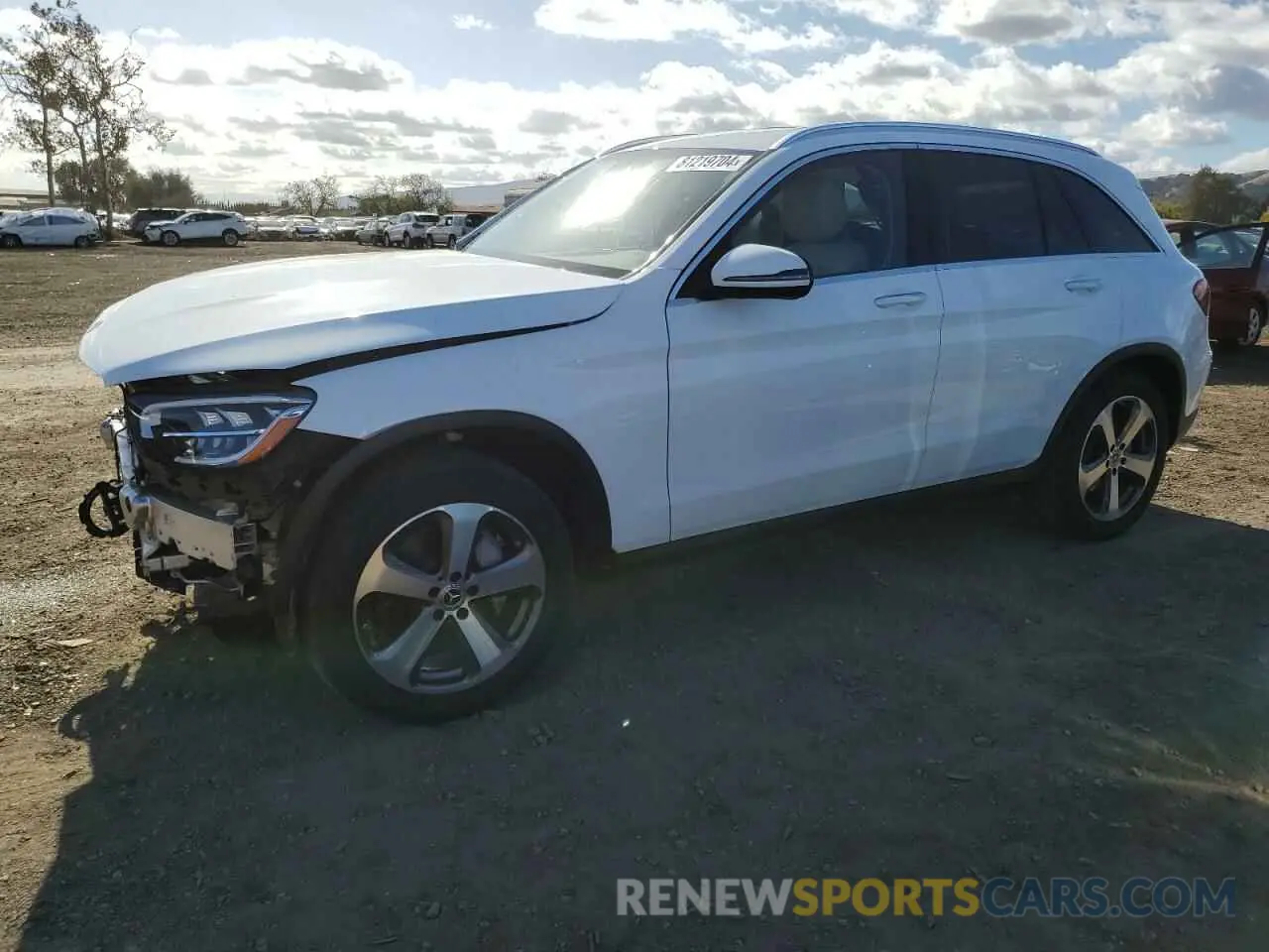 1 Фотография поврежденного автомобиля W1N0G8EB3NG119379 MERCEDES-BENZ GLC-CLASS 2022
