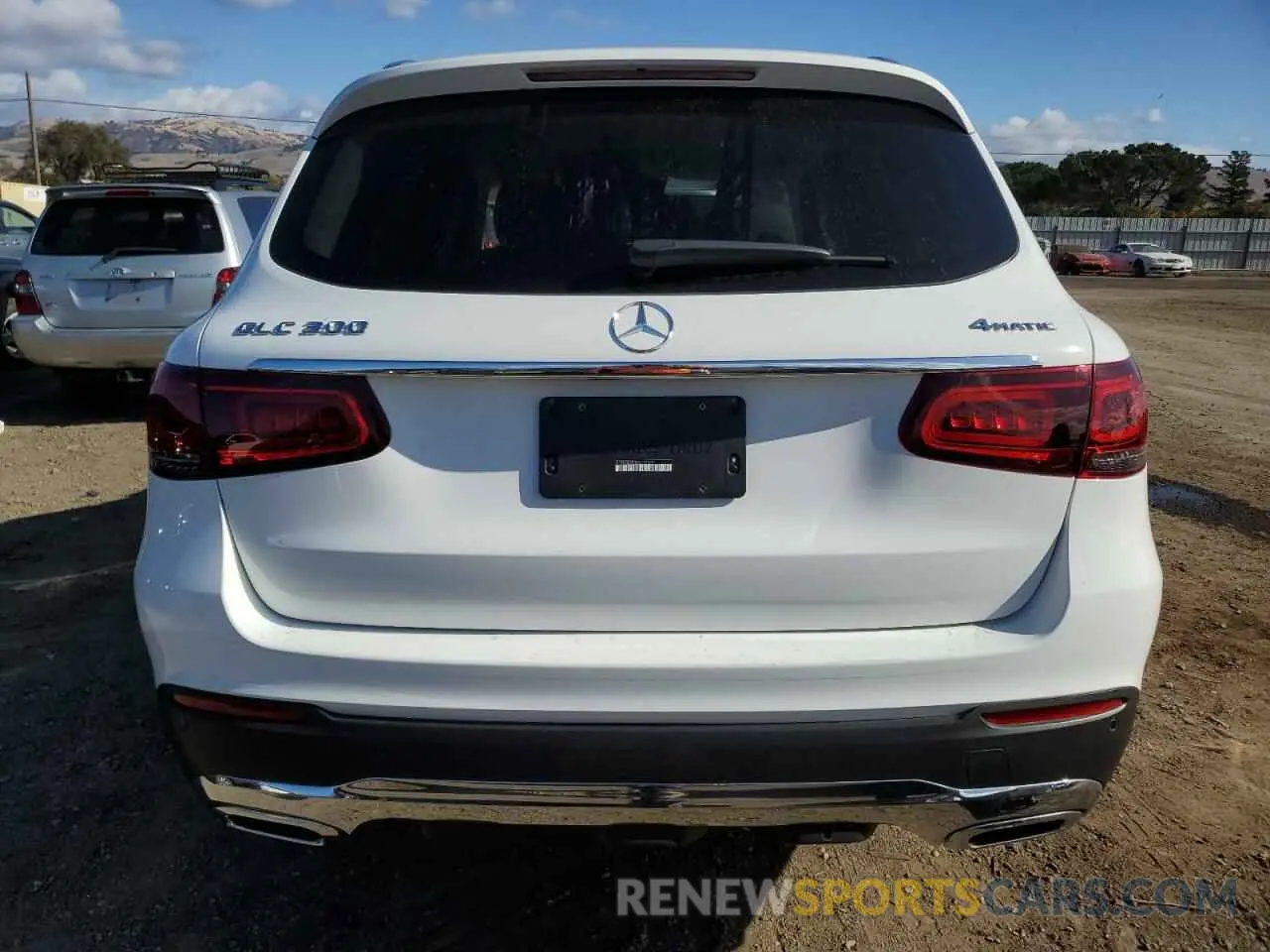 6 Фотография поврежденного автомобиля W1N0G8EB3NG119379 MERCEDES-BENZ GLC-CLASS 2022