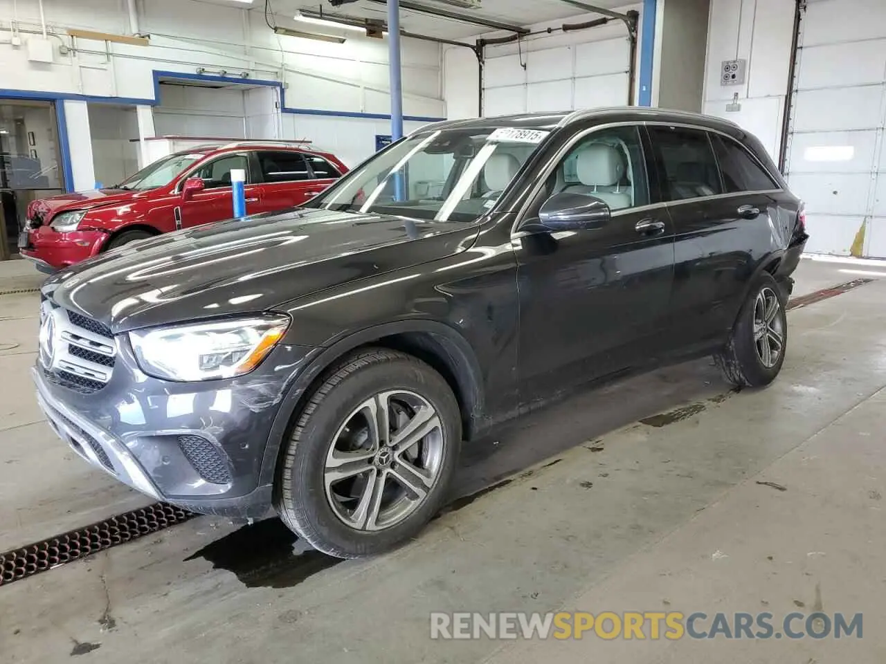 1 Photograph of a damaged car W1N0G8EB4NV331493 MERCEDES-BENZ GLC-CLASS 2022