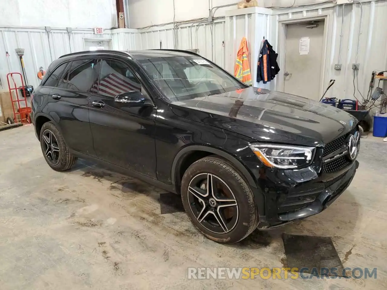 4 Фотография поврежденного автомобиля W1N0G8EB4NV374506 MERCEDES-BENZ GLC-CLASS 2022