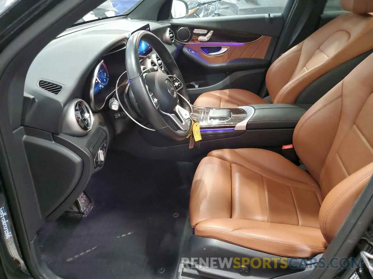 7 Фотография поврежденного автомобиля W1N0G8EB4NV374506 MERCEDES-BENZ GLC-CLASS 2022