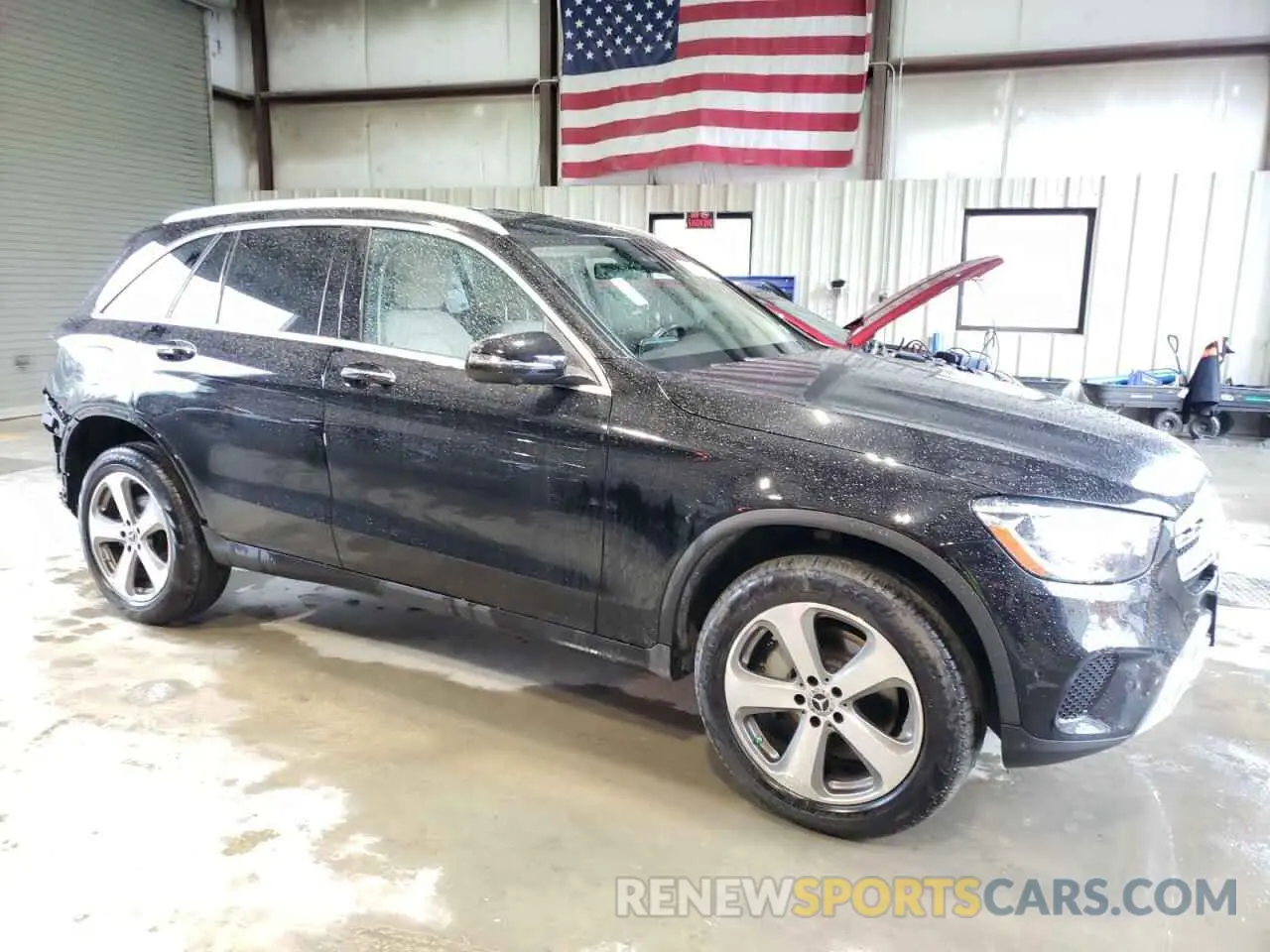 4 Фотография поврежденного автомобиля W1N0G8EB5NV395185 MERCEDES-BENZ GLC-CLASS 2022