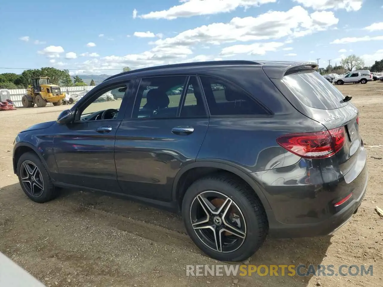 2 Photograph of a damaged car W1N0G8EB6NV346092 MERCEDES-BENZ GLC-CLASS 2022