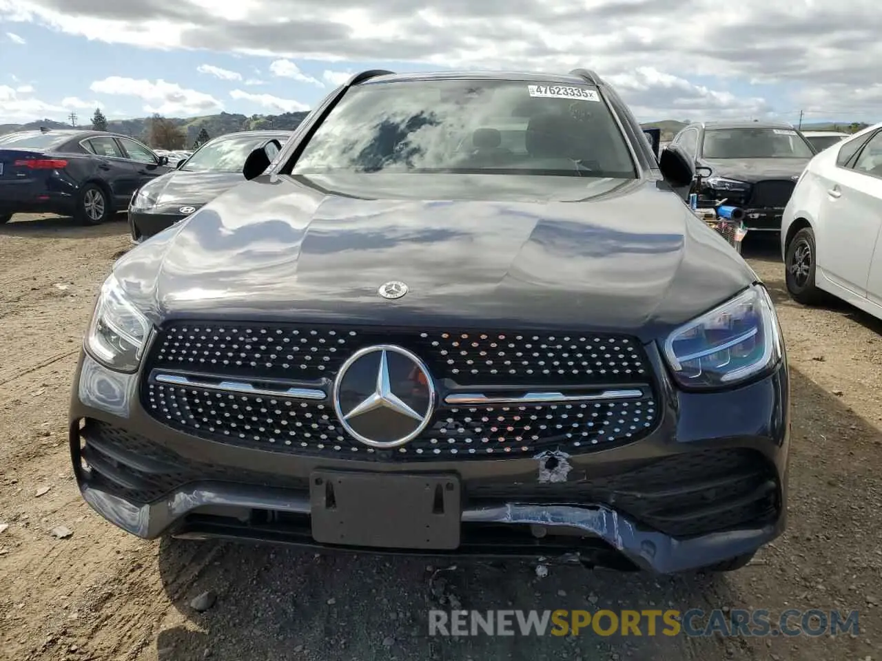 5 Photograph of a damaged car W1N0G8EB6NV346092 MERCEDES-BENZ GLC-CLASS 2022