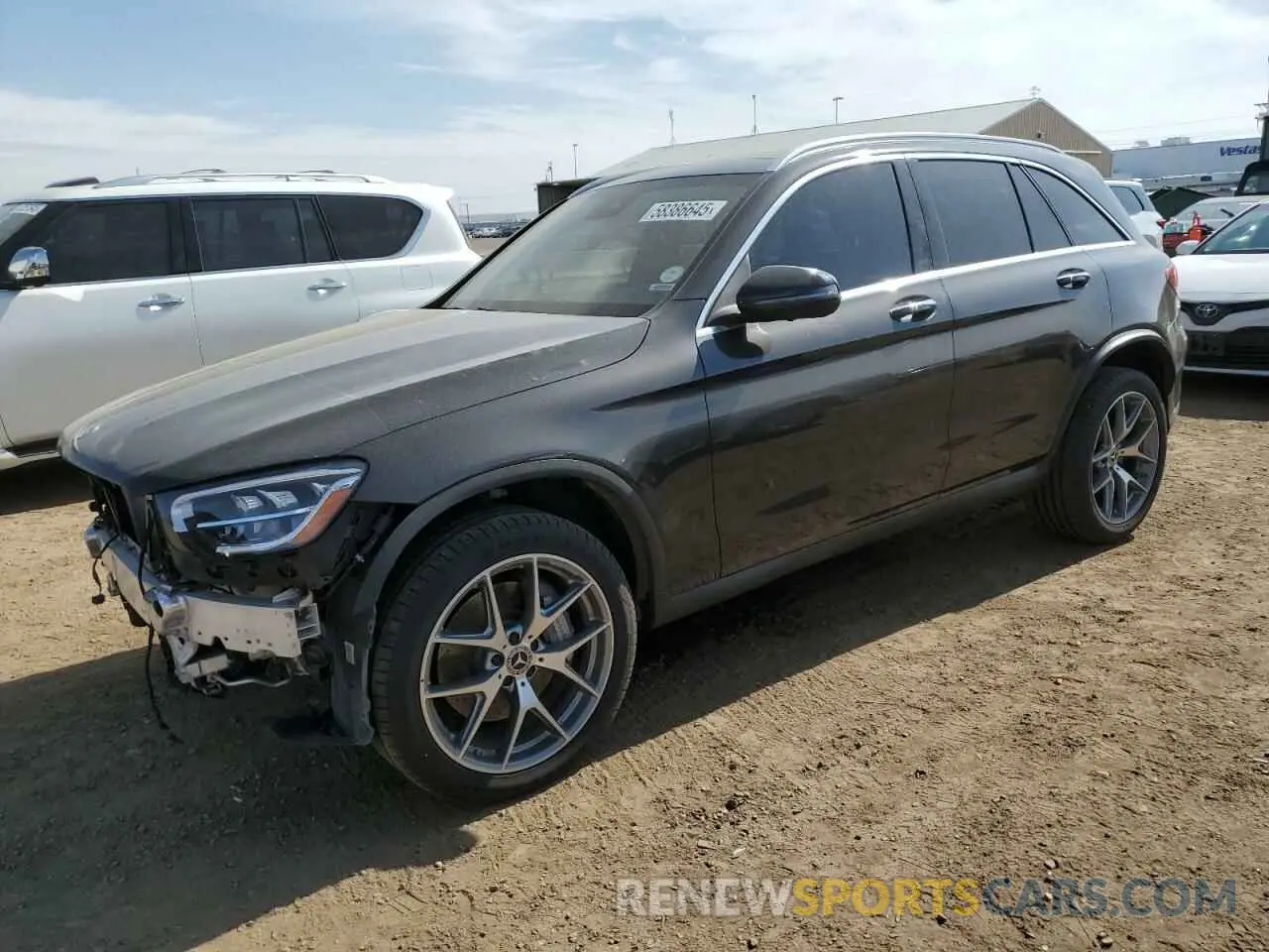 1 Фотография поврежденного автомобиля W1N0G8EB6NV395938 MERCEDES-BENZ GLC-CLASS 2022