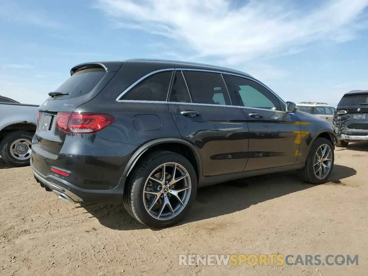 3 Фотография поврежденного автомобиля W1N0G8EB6NV395938 MERCEDES-BENZ GLC-CLASS 2022