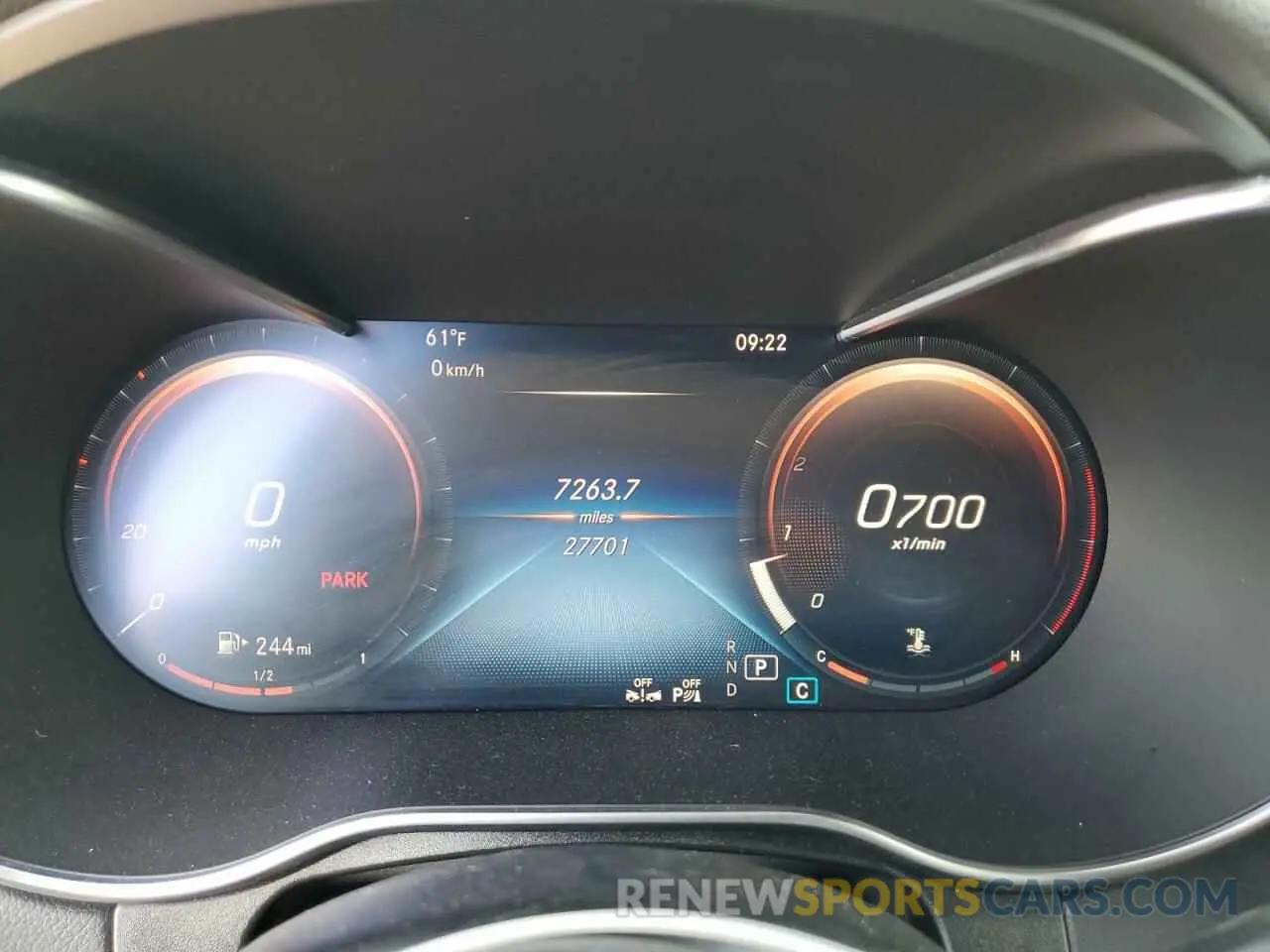 9 Фотография поврежденного автомобиля W1N0G8EB6NV395938 MERCEDES-BENZ GLC-CLASS 2022