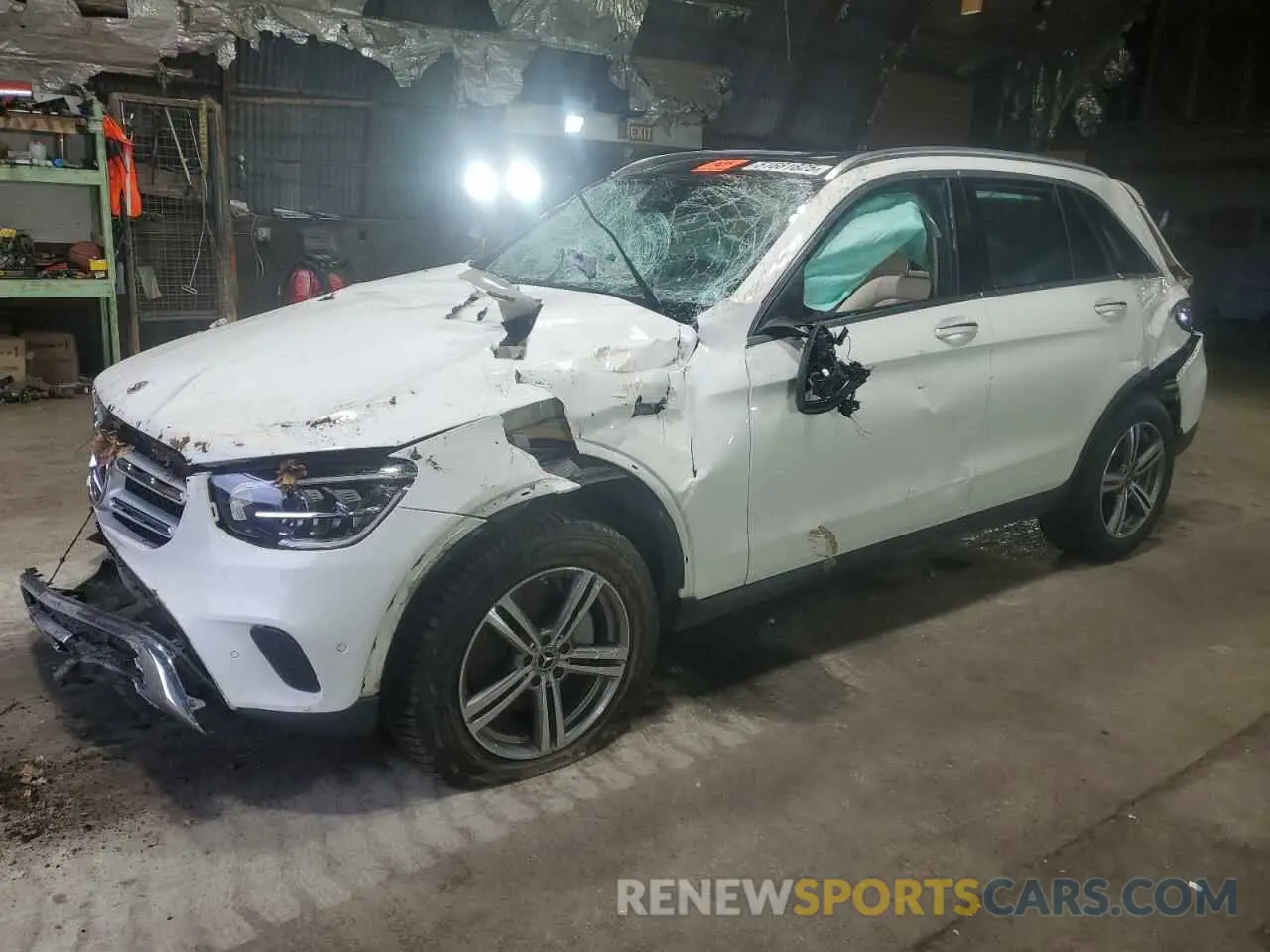 1 Фотография поврежденного автомобиля W1N0G8EB6NV400801 MERCEDES-BENZ GLC-CLASS 2022