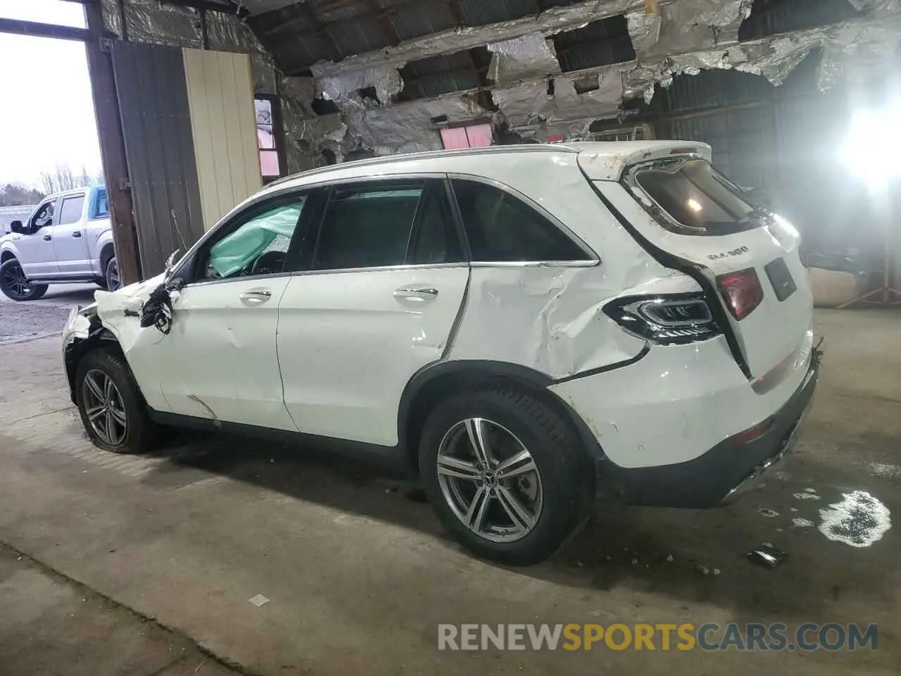 2 Фотография поврежденного автомобиля W1N0G8EB6NV400801 MERCEDES-BENZ GLC-CLASS 2022
