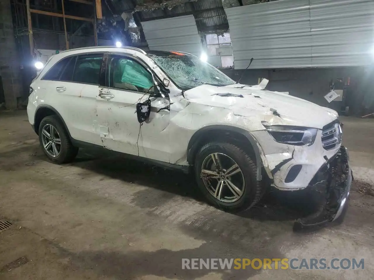 4 Фотография поврежденного автомобиля W1N0G8EB6NV400801 MERCEDES-BENZ GLC-CLASS 2022