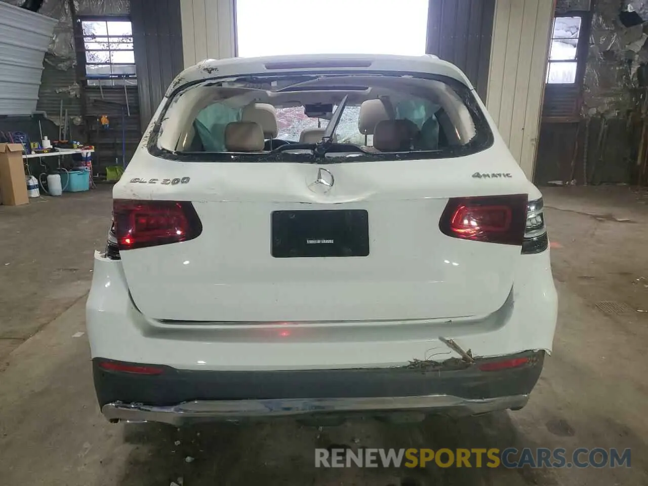 6 Фотография поврежденного автомобиля W1N0G8EB6NV400801 MERCEDES-BENZ GLC-CLASS 2022