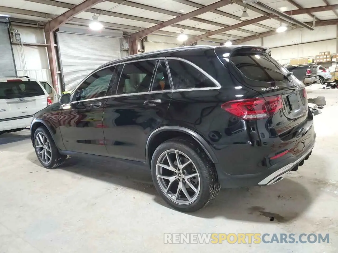 2 Фотография поврежденного автомобиля W1N0G8EB7NV381448 MERCEDES-BENZ GLC-CLASS 2022