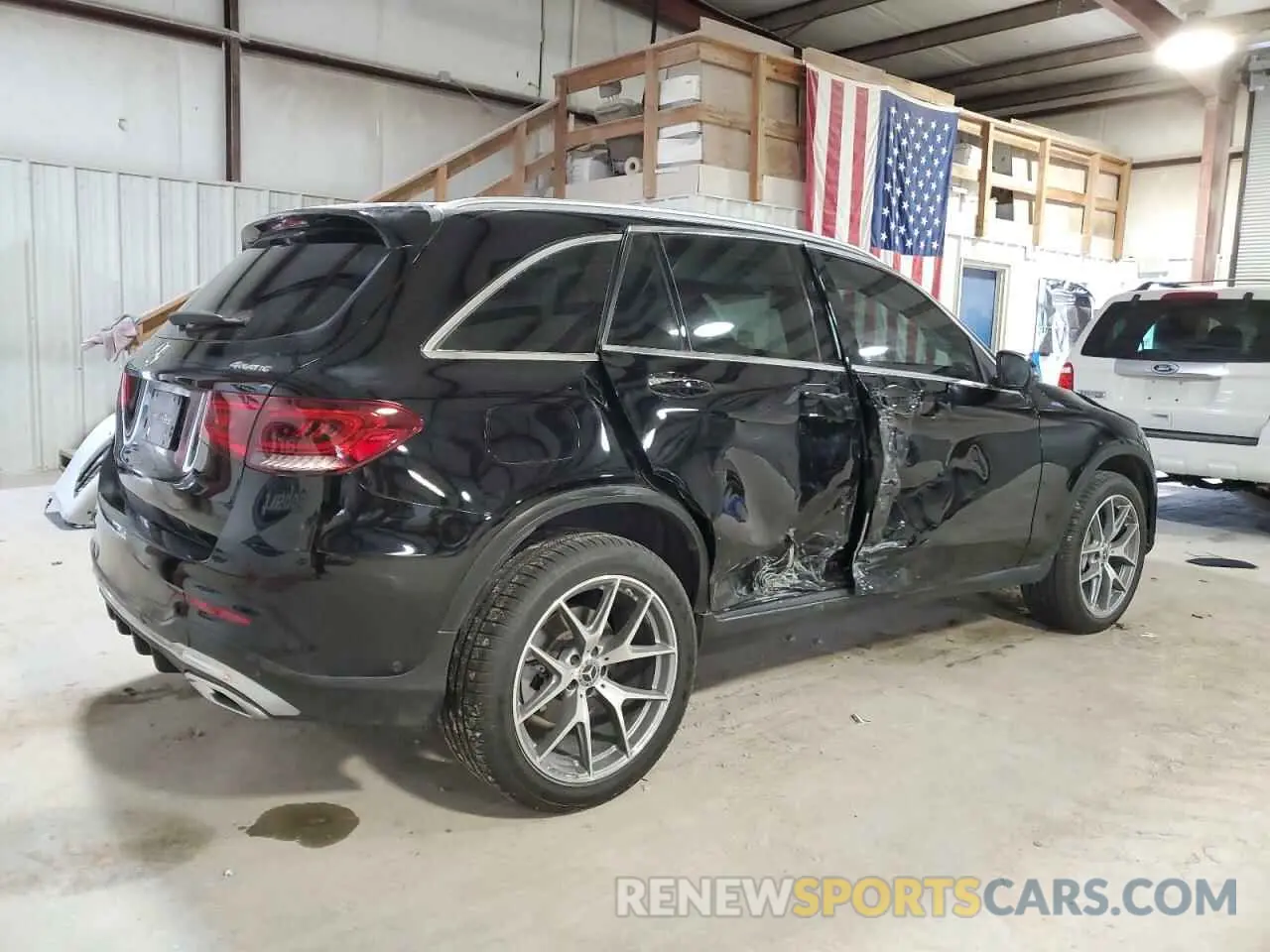 3 Фотография поврежденного автомобиля W1N0G8EB7NV381448 MERCEDES-BENZ GLC-CLASS 2022