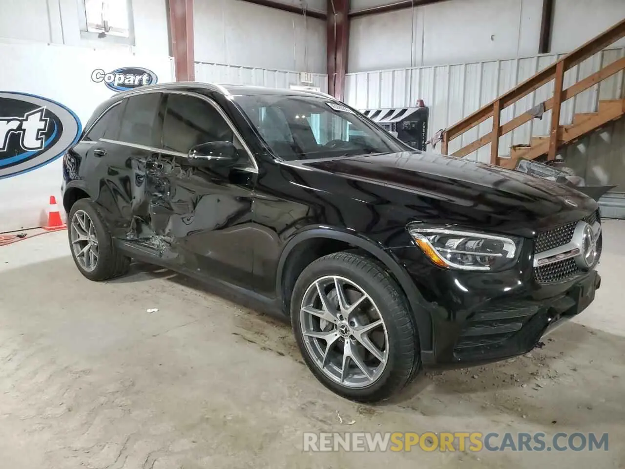 4 Фотография поврежденного автомобиля W1N0G8EB7NV381448 MERCEDES-BENZ GLC-CLASS 2022
