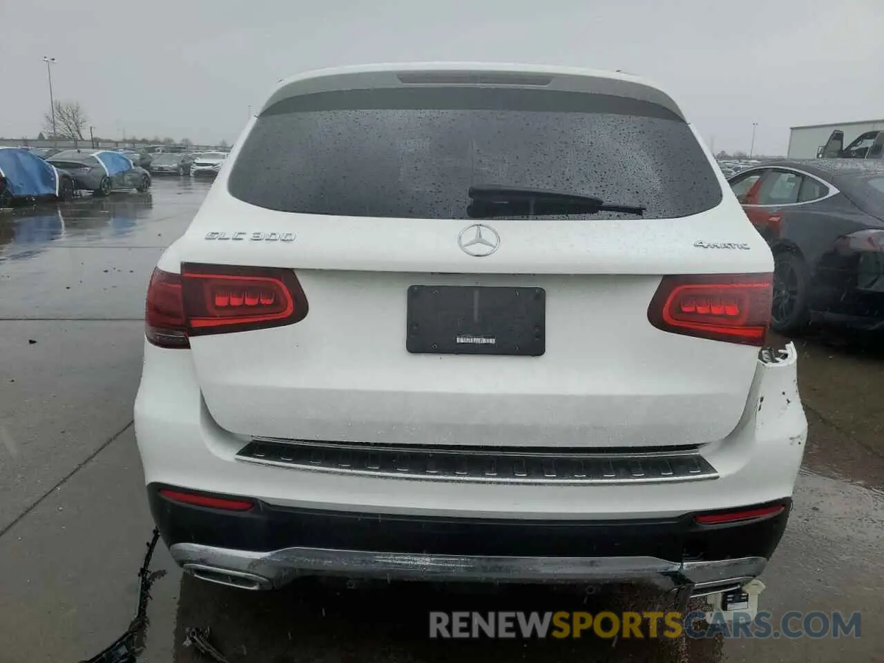 6 Photograph of a damaged car W1N0G8EB8NG029368 MERCEDES-BENZ GLC-CLASS 2022