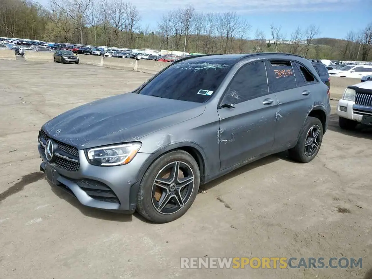 1 Photograph of a damaged car W1N0G8EB8NG035560 MERCEDES-BENZ GLC-CLASS 2022