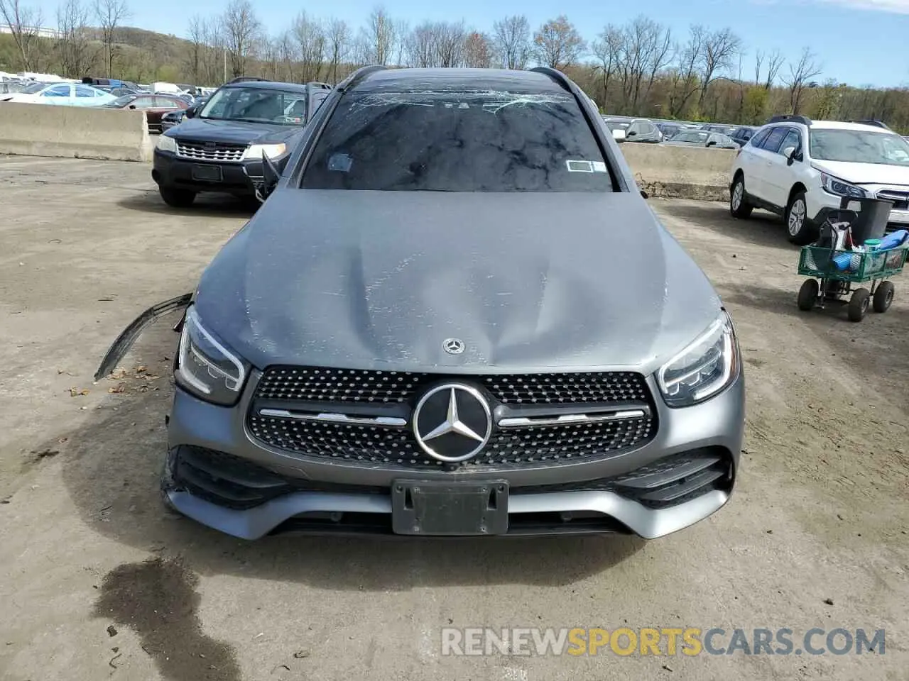 5 Photograph of a damaged car W1N0G8EB8NG035560 MERCEDES-BENZ GLC-CLASS 2022
