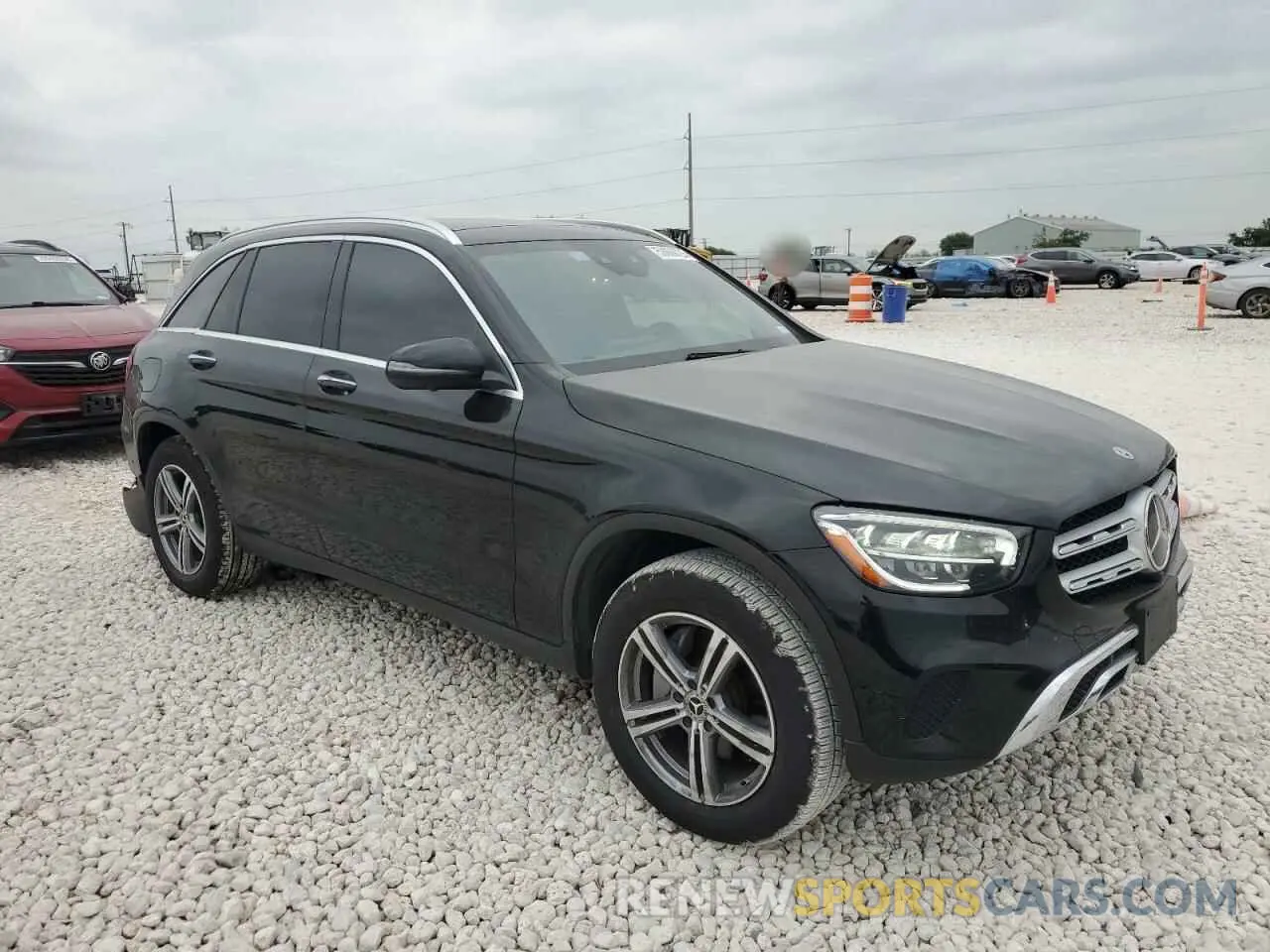 4 Photograph of a damaged car W1N0G8EB8NG071779 MERCEDES-BENZ GLC-CLASS 2022