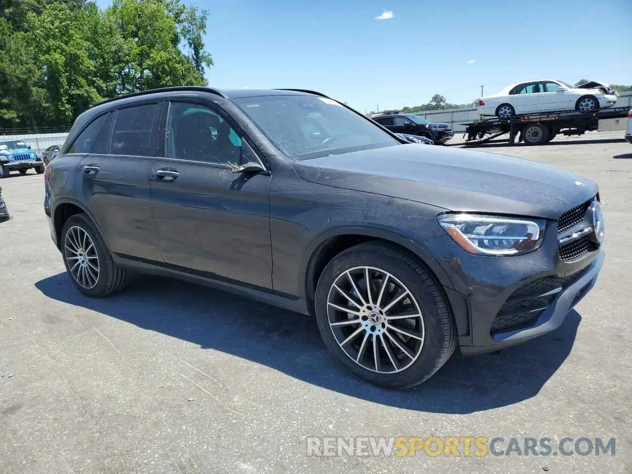 4 Фотография поврежденного автомобиля W1N0G8EB8NG118633 MERCEDES-BENZ GLC-CLASS 2022