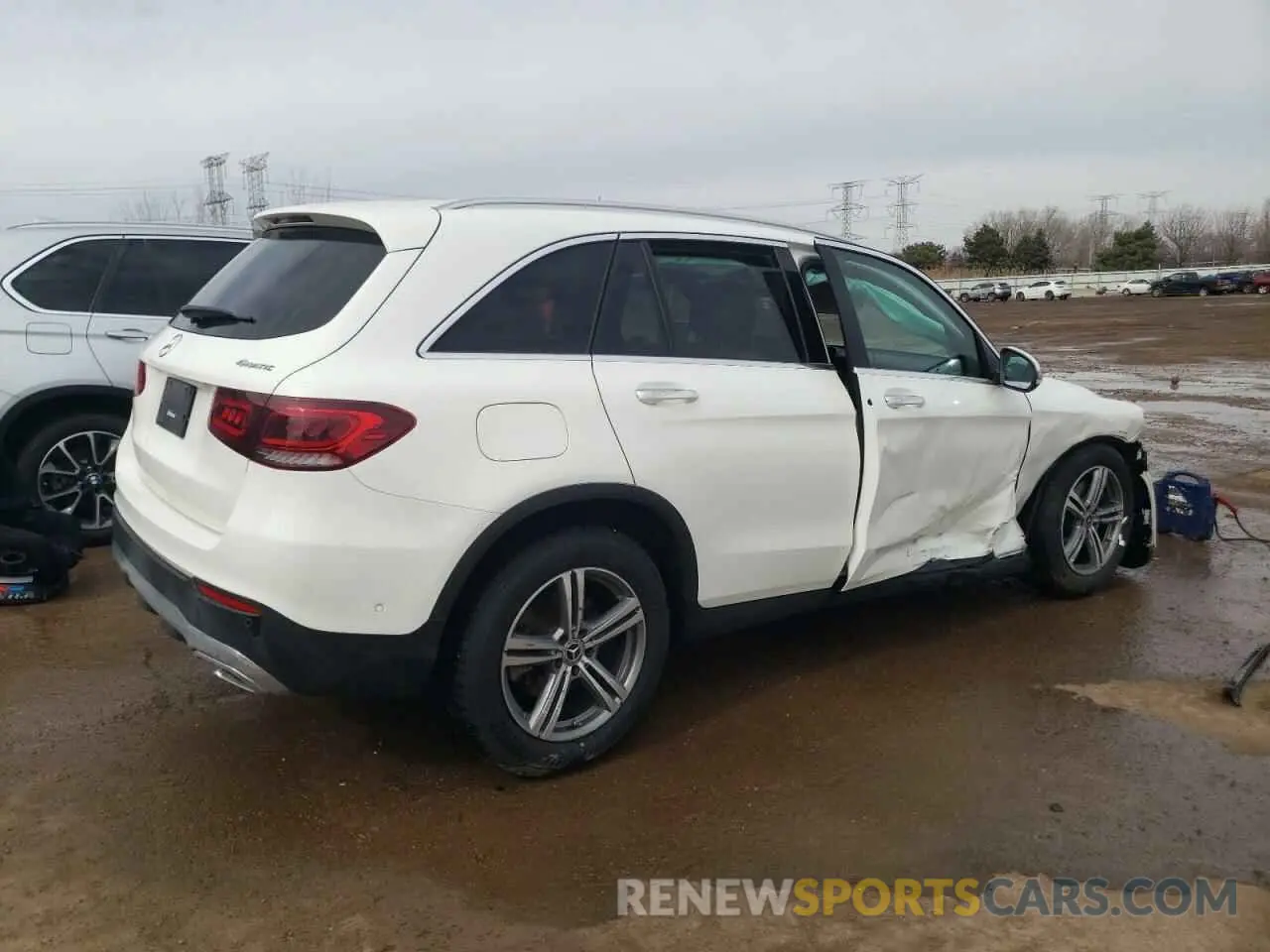 3 Фотография поврежденного автомобиля W1N0G8EB8NV352072 MERCEDES-BENZ GLC-CLASS 2022