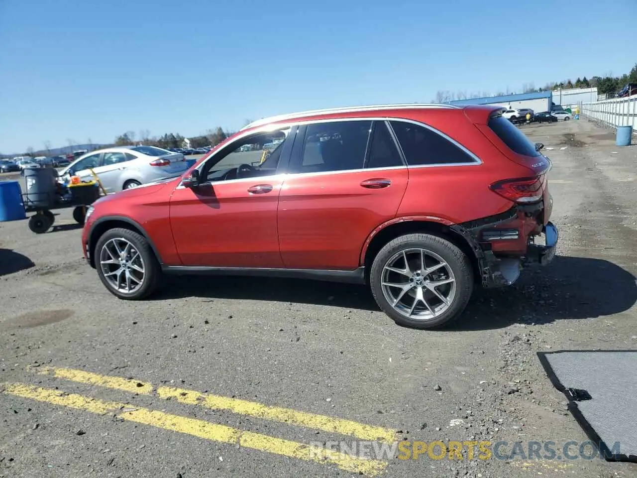 2 Фотография поврежденного автомобиля W1N0G8EB8NV367851 MERCEDES-BENZ GLC-CLASS 2022