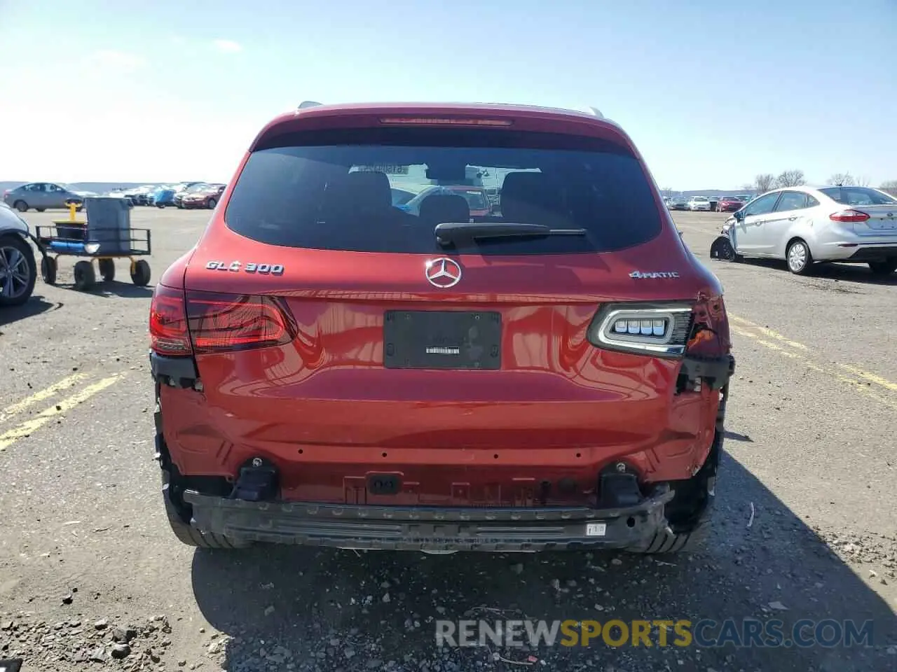 6 Фотография поврежденного автомобиля W1N0G8EB8NV367851 MERCEDES-BENZ GLC-CLASS 2022