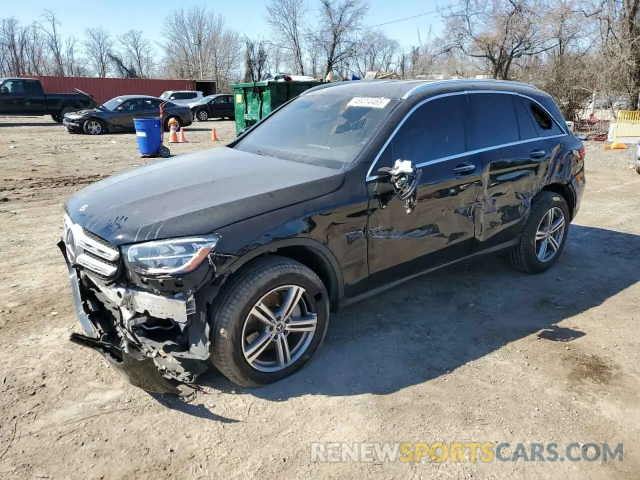 1 Фотография поврежденного автомобиля W1N0G8EB9NV367082 MERCEDES-BENZ GLC-CLASS 2022