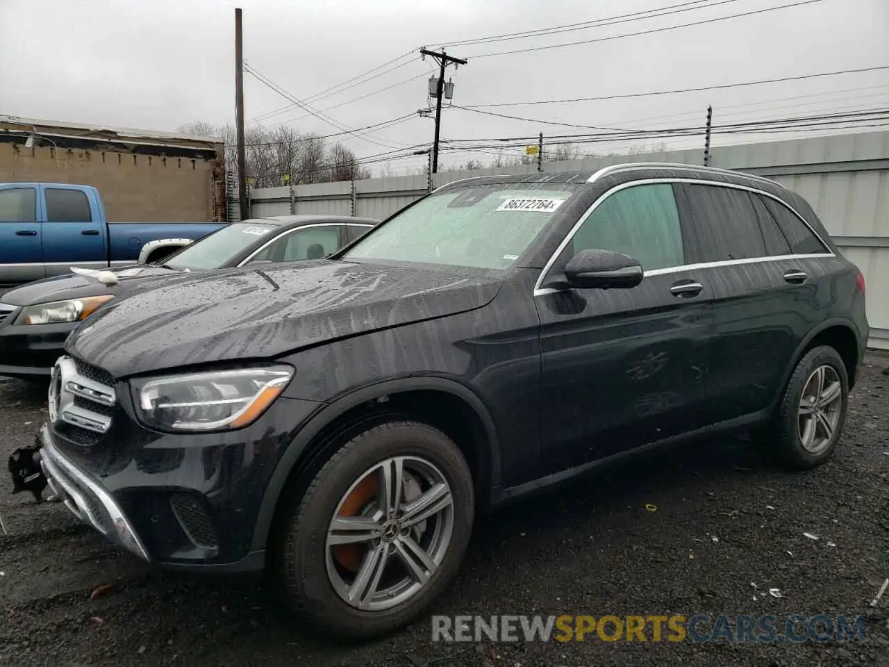 1 Фотография поврежденного автомобиля W1N0G8EB9NV391107 MERCEDES-BENZ GLC-CLASS 2022