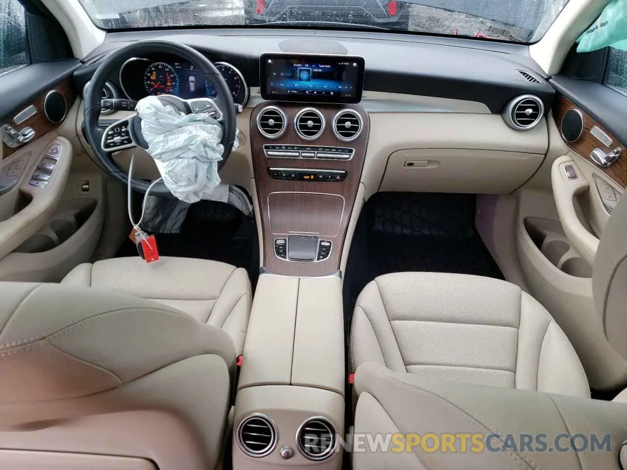 8 Фотография поврежденного автомобиля W1N0G8EB9NV391107 MERCEDES-BENZ GLC-CLASS 2022