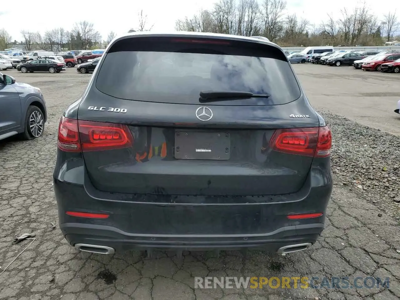6 Photograph of a damaged car W1N0G8EB9NV391138 MERCEDES-BENZ GLC-CLASS 2022