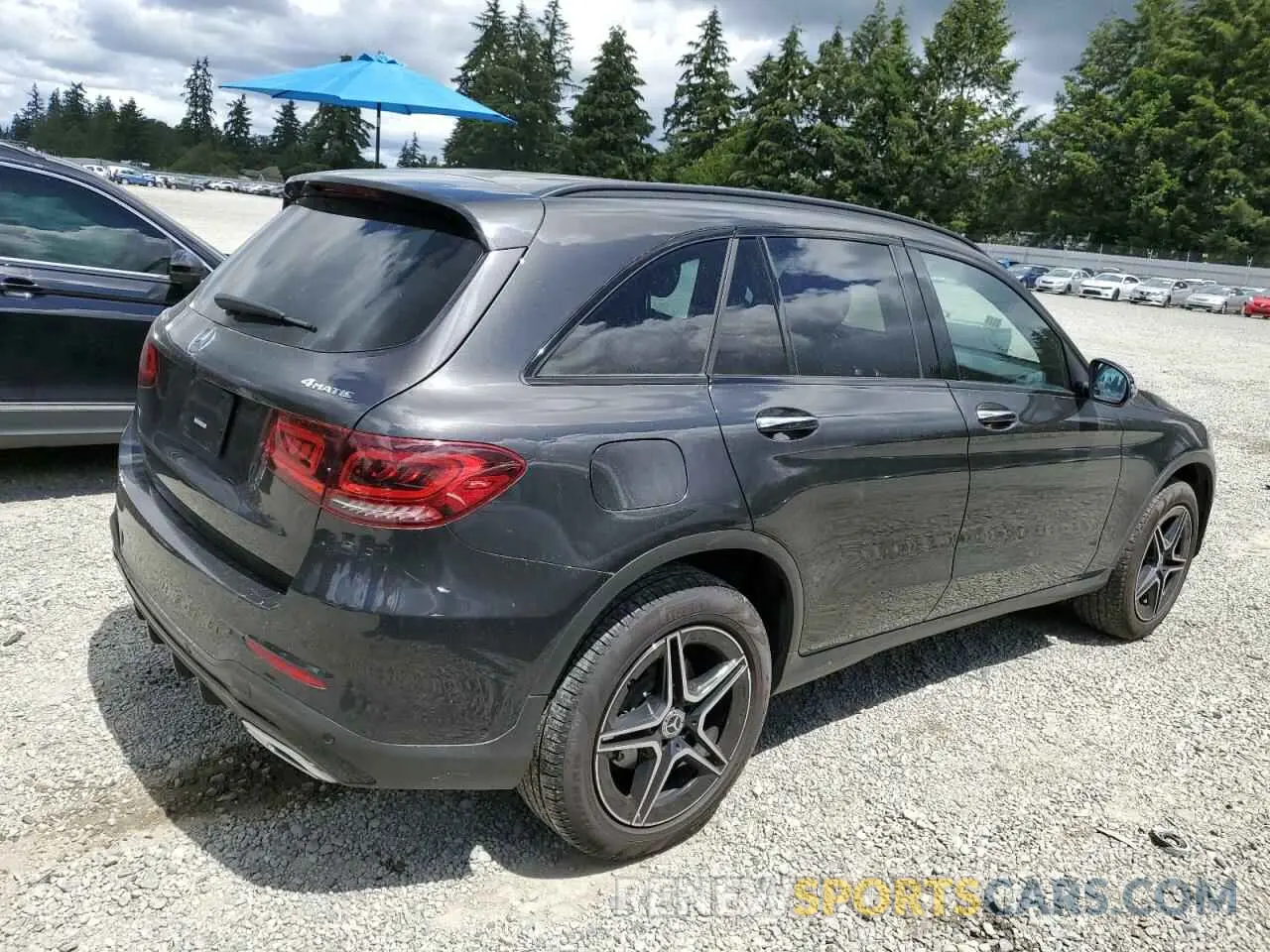 3 Фотография поврежденного автомобиля W1N0G8EB9NV391673 MERCEDES-BENZ GLC-CLASS 2022