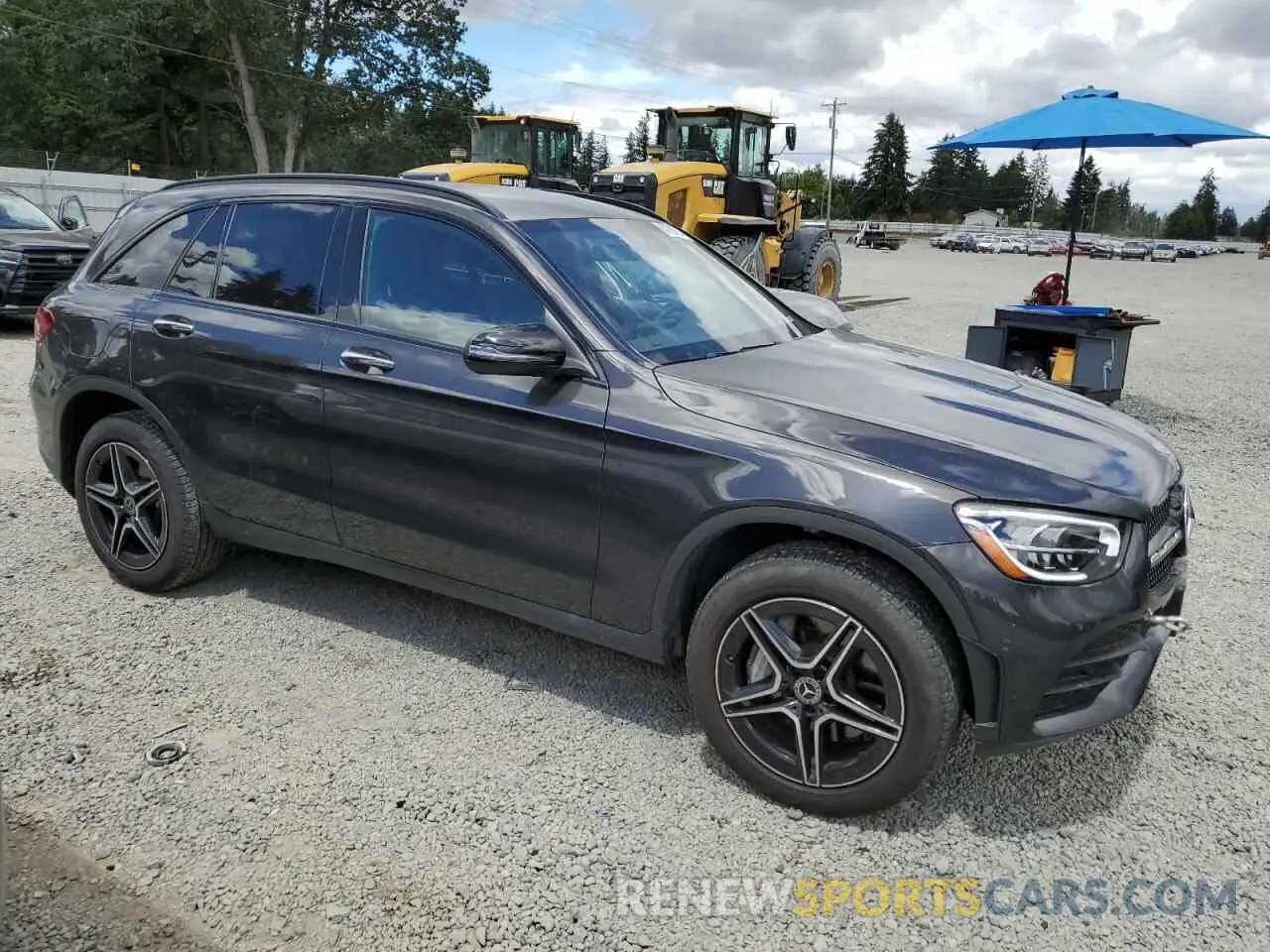 4 Фотография поврежденного автомобиля W1N0G8EB9NV391673 MERCEDES-BENZ GLC-CLASS 2022