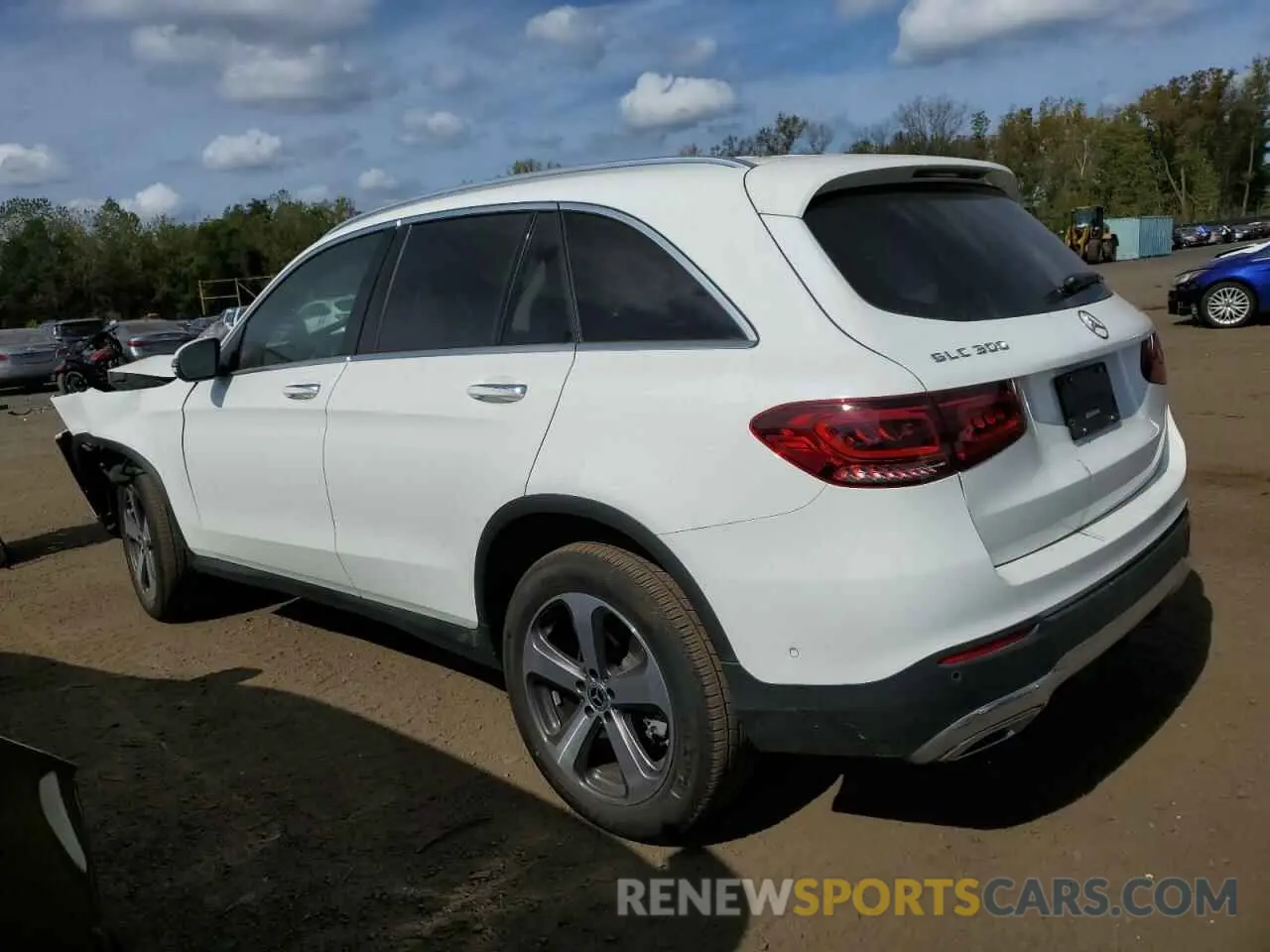 2 Photograph of a damaged car W1N0G8EBXNG118567 MERCEDES-BENZ GLC-CLASS 2022