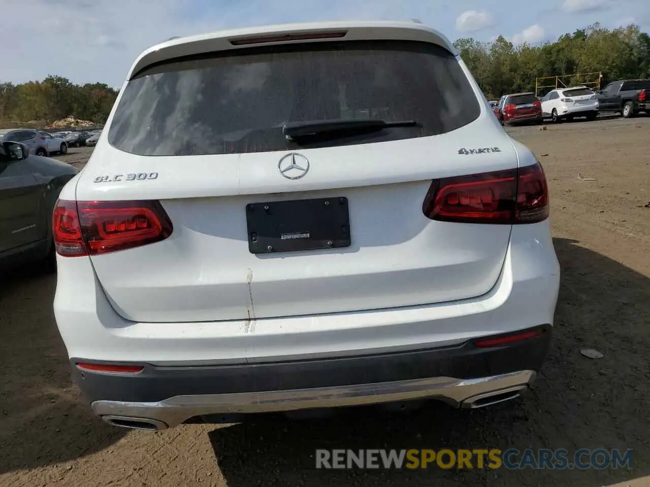 6 Photograph of a damaged car W1N0G8EBXNG118567 MERCEDES-BENZ GLC-CLASS 2022