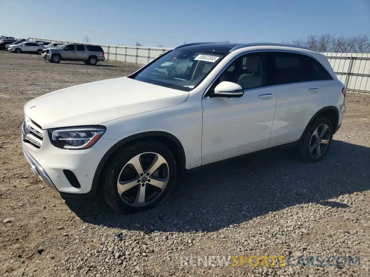 1 Photograph of a damaged car W1N0G8EBXNG120691 MERCEDES-BENZ GLC-CLASS 2022