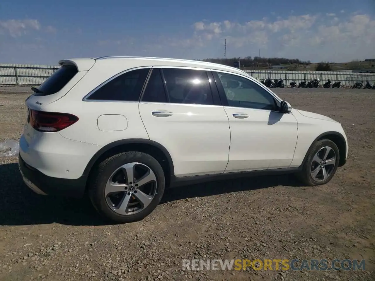3 Photograph of a damaged car W1N0G8EBXNG120691 MERCEDES-BENZ GLC-CLASS 2022