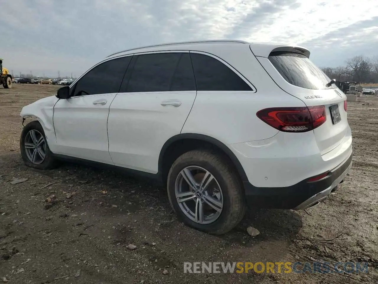 2 Photograph of a damaged car W1N0G8EBXNV368175 MERCEDES-BENZ GLC-CLASS 2022