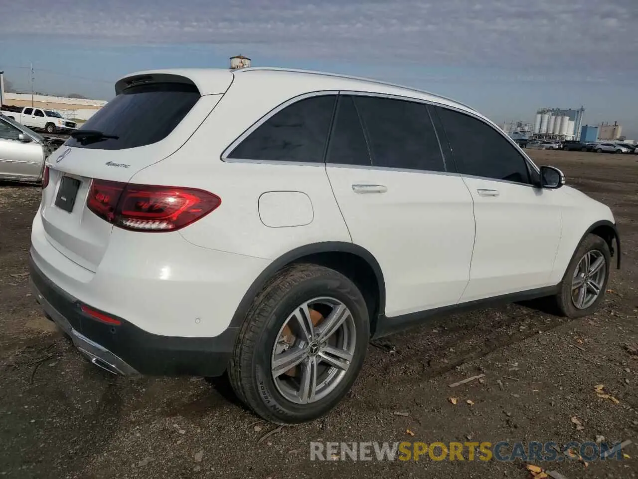 3 Photograph of a damaged car W1N0G8EBXNV368175 MERCEDES-BENZ GLC-CLASS 2022