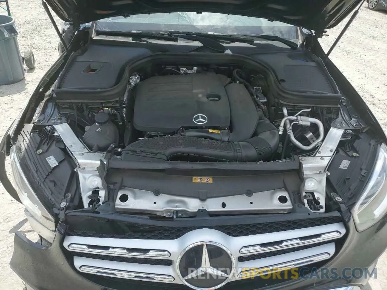 12 Photograph of a damaged car W1N0G8EBXNV398762 MERCEDES-BENZ GLC-CLASS 2022