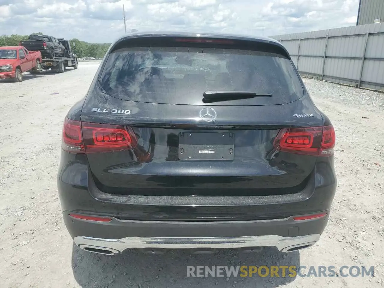 6 Photograph of a damaged car W1N0G8EBXNV398762 MERCEDES-BENZ GLC-CLASS 2022