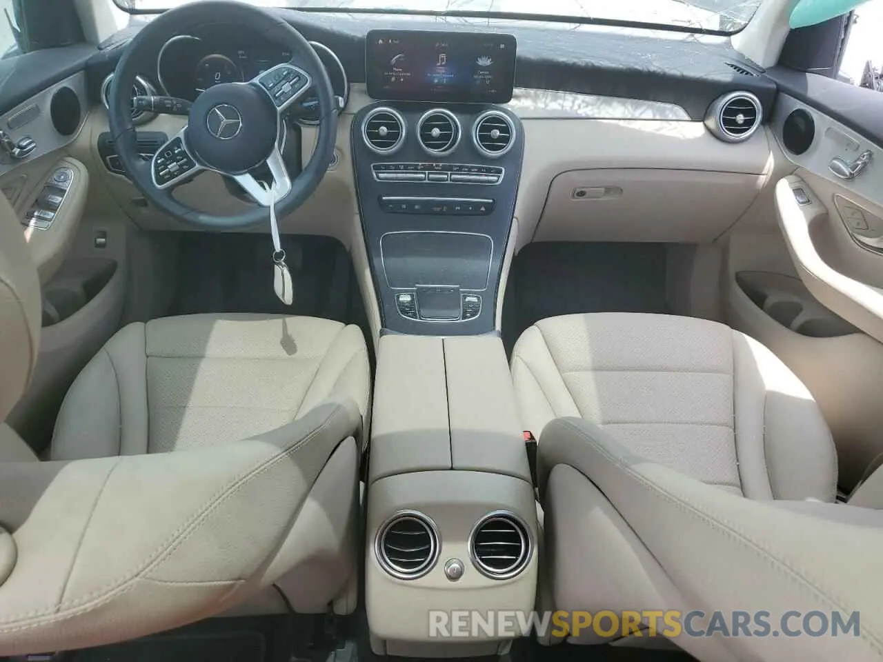 8 Photograph of a damaged car W1N0G8EBXNV398762 MERCEDES-BENZ GLC-CLASS 2022