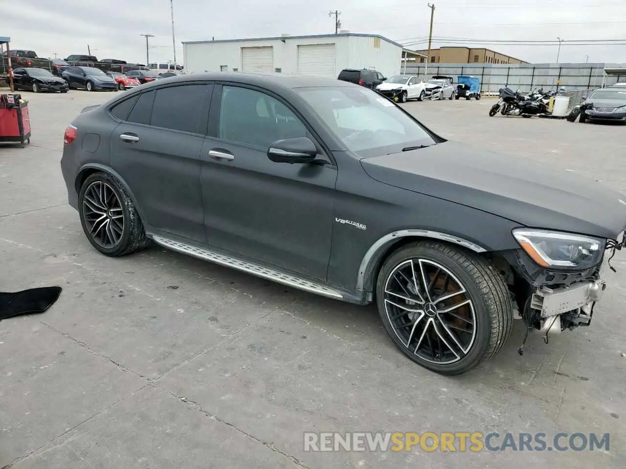 4 Фотография поврежденного автомобиля W1N0J6EB7NG025897 MERCEDES-BENZ GLC-CLASS 2022