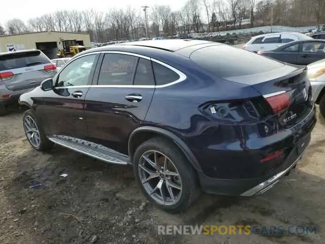 2 Photograph of a damaged car W1N0J8EB0NG025316 MERCEDES-BENZ GLC-CLASS 2022