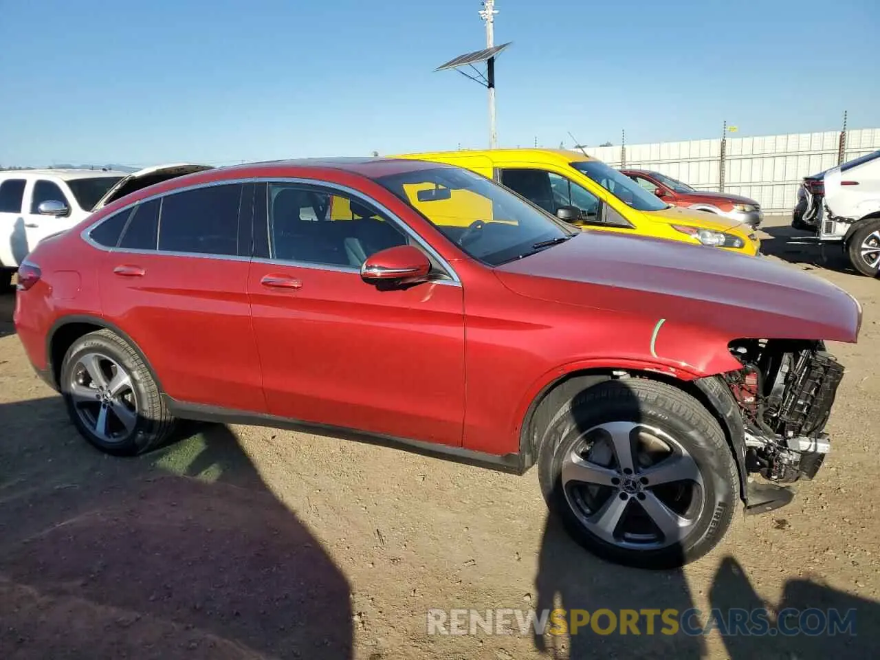 4 Фотография поврежденного автомобиля W1N0J8EB0PG164588 MERCEDES-BENZ GLC-CLASS 2023