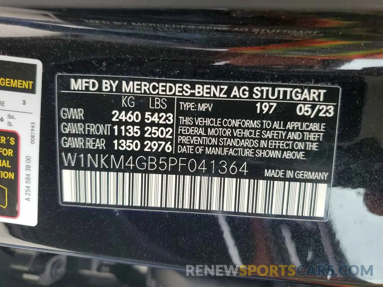 12 Photograph of a damaged car W1NKM4GB5PF041364 MERCEDES-BENZ GLC-CLASS 2023