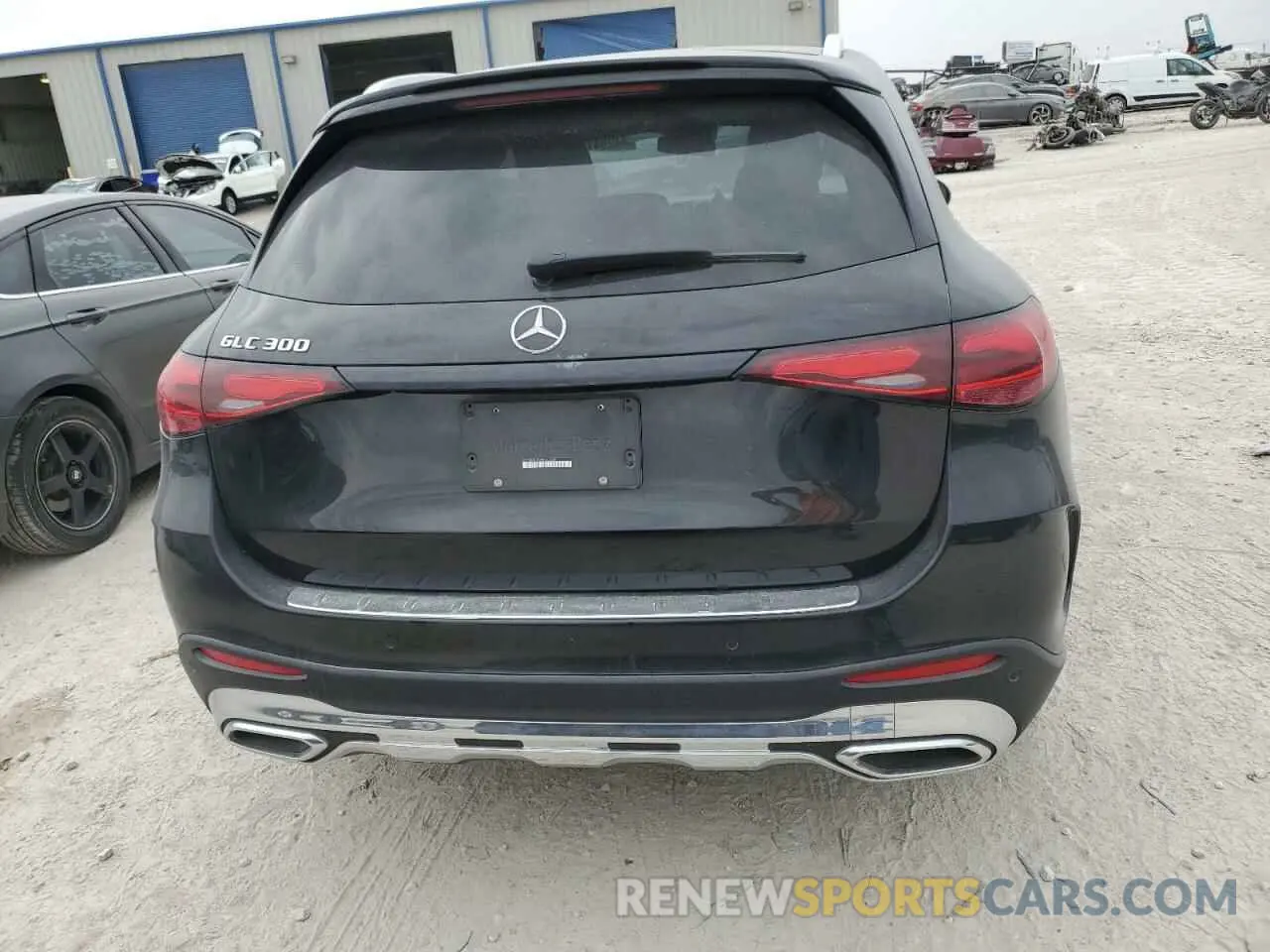 6 Photograph of a damaged car W1NKM4GB5PF041364 MERCEDES-BENZ GLC-CLASS 2023