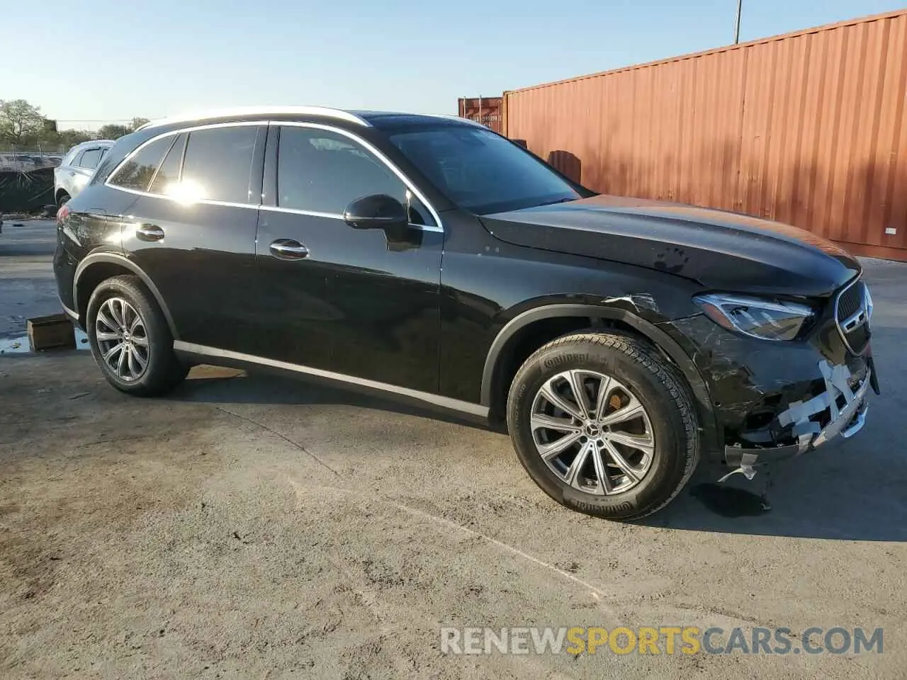 4 Фотография поврежденного автомобиля W1NKM4GB5PF052123 MERCEDES-BENZ GLC-CLASS 2023
